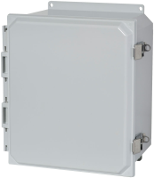 PCJ12106CCL (PCJ Series Type 4X Polycarbonate Junction Box (Solid and Clear Cover) - Hammond Manufacturing) - Light Grey - 303mm x 258mm x 152mm