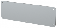 PDS1 (E-Case D End Plate - Lincoln Binns) - Silver - 169.8mm x 2mm x 53.8mm - Aluminium