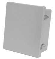 PJ664L (PJ Series Type 4X Polyester Junction Box - Hammond Manufacturing) - Grey - 155mm x 155mm x 106mm