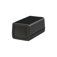 PP49N (PP49 Power Supply Series Enclosures - Evatron Plastic Enclosures) - Black - 131mm x 75mm x 62mm - ABS Plastic