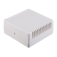 PP73W (Sensor Enclosures - Evatron Plastic Enclosures) - White - 85mm x 85mm x 35.5mm - ABS Plastic