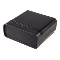 PP79BN (PP Series Desktop Console Enclosures - Evatron Plastic Enclosures) - Black - 156mm x 156mm x 61mm - ABS Plastic