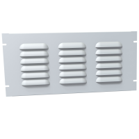 PVLL19008LG2 (PVLL Series Louvered Steel Rack Panels - Hammond Manufacturing) - 5U LOUVERED VENT PANEL