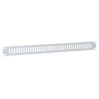 PVSS19001LG2 (PVSS Series Slotted Steel Rack Panel - Hammond Manufacturing) - 1U SLOTTED STEEL VENT PANEL