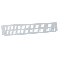 PVSS19003LG2 (PVSS Series Slotted Steel Rack Panel - Hammond Manufacturing) - 2U SLOTTED STEEL VENT PANEL