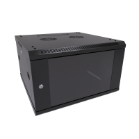 RB-FW6 (RB-FW Series Wall Mount Cabinet - Hammond) - Black - 371mm x 600mm x 600mm - 16 Gauge Steel