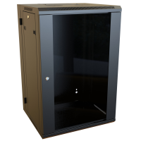 RB-SW18 (RB-SW Series Economy Swing-Out Wall Mount Cabinet - Hammond Manufacturing) - 18U Rack Basics Swing-Out Wall Mount Cabinet