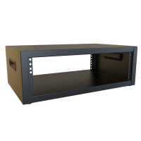 RCBS1900513BK1 (RCBS Series Desktop Cabinet - Hammond) - Black - 184mm x 533mm x 330mm - 16 Gauge Steel