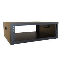 RCBS1900517BK1 (RCBS Series Desktop Cabinet - Hammond) - Black - 184mm x 533mm x 445mm - 16 Gauge Steel
