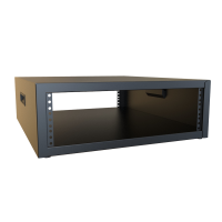 RCBS1900524BK1 (RCBS Series Desktop Cabinet - Hammond) - Black - 184mm x 533mm x 622mm - 16 Gauge Steel