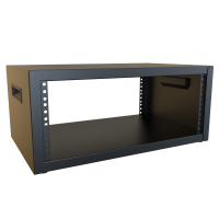 RCBS1900713BK1 (RCBS Series Desktop Cabinet - Hammond) - Black - 229mm x 533mm x 330mm - 16 Gauge Steel