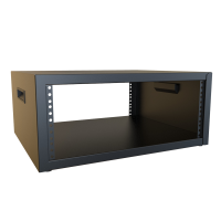 RCBS1900717BK1 (RCBS Series Desktop Cabinet - Hammond) - Black - 229mm x 533mm x 445mm - 16 Gauge Steel