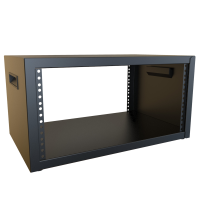 RCBS1900813BK1 (RCBS Series Desktop Cabinet - Hammond) - Black - 273mm x 553mm x 330mm - 16 Gauge Steel