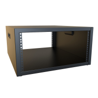 RCBS1900824BK1 (RCBS Series Desktop Cabinet - Hammond) - Black - 273mm x 533mm x 622mm - 16 Gauge Steel