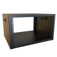 RCBS1901017BK1 (RCBS Series Desktop Cabinet - Hammond) - Black - 318mm x 533mm x 445mm - 16 Gauge Steel