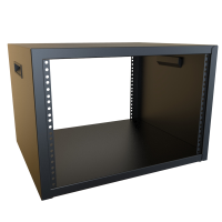 RCBS1901217BK1 (RCBS Series Desktop Cabinet - Hammond) - Black - 362mm x 533mm x 445mm - 16 Gauge Steel