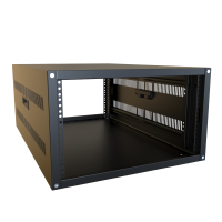 RCHV1901031BK1 (RCH Series Desktop Cabinet - Hammond) - Black - 318mm x 533mm x 800mm - 16 Gauge Steel