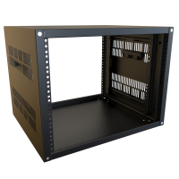 RCHV1901417BK1 (RCH Series Desktop Cabinet - Hammond) - Black - 406mm x 533mm x 445mm - 16 Gauge Steel