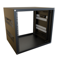 RCHV1901717BK1 (RCH Series Desktop Cabinet - Hammond) - Black - 495mm x 533mm x 445mm - 16 Gauge Steel
