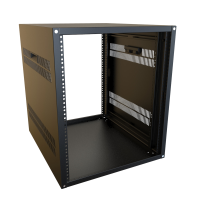 RCHV1902224BK1 (RCH Series Desktop Cabinet - Hammond) - Black - 629mm x 533mm x 622mm - 16 Gauge Steel