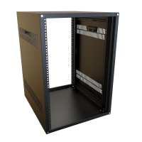 RCHV1902824BK1 (RCH Series Desktop Cabinet - Hammond) - Black - 762mm x 533mm x 622mm - 16 Gauge Steel