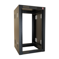 RCK20U25BK (RCK Series Knockdown Rack Cabinet - Hammond Manufacturing) - 20U 24W 25D KNOCKDOWN CABINET