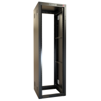 RCK42U25BK (RCK Series Knockdown Rack Cabinet - Hammond Manufacturing) - 42U 24W 25D KNOCKDOWN CABINET