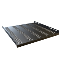 RFVS1918BK1 (RF Series Rack Shelf - Hammond) - Black - 457mm x 451mm x 457mm - 14 Gauge Steel