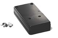 RH3001BK (RH-BD Series Enclosures - Ritec) - Black - 130mm x 68mm x 25mm - ABS Plastic - IP65