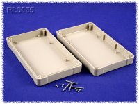 RL6055 (RL-DL Series Enclosures - Ritec) - Light Grey - 178mm x 105mm x 40mm - ABS Plastic - IP54