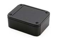 RL6105BK (RL Series Enclosures - Ritec) - Black - 80mm x 60mm x 30mm - ABS Plastic - IP54