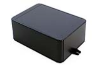 RL6555-FBK (RL Series Enclosures - Ritec) - Black - 175mm x 125mm x 70mm - ABS Plastic - IP54