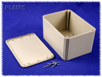 RL6585 (RL Series Enclosures - Ritec) - Light Grey - 175mm x 125mm x 100mm - ABS Plastic - IP54