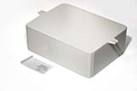 RL6655-F (RL Series Enclosures - Ritec) - Light Grey - 200mm x 150mm x 70mm - ABS Plastic - IP54