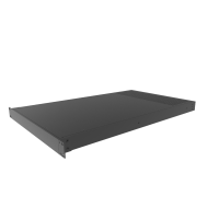 RM1U1928VBK (RM Series Enclosures - Hammond) - Black - 44mm x 422mm x 711mm - Aluminium