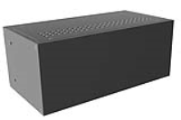 RM2U0804VBK (RM Series Enclosures - Hammond) - Black - 89mm x 211mm x 108mm - Aluminium