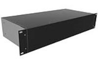 RM2U1908SBK (RM Series Enclosures - Hammond) - Black - 89mm x 422mm x 203mm - Aluminium