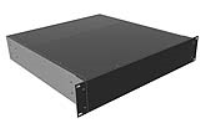 RM2U1918VBK (RM Series Enclosures - Hammond) - Black - 89mm x 422mm x 457mm - Aluminium