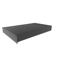 RM2U1928VBK (RM Series Enclosures - Hammond) - Black - 89mm x 422mm x 711mm - Aluminium