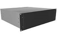 RM3U1918VBK (RM Series Enclosures - Hammond) - Black - 133mm x 422mm x 457mm - Aluminium