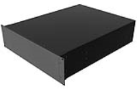 RM3U1922SBK (RM Series Enclosures - Hammond) - Black - 133mm x 422mm x 559mm - Aluminium