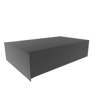 RM4U1928SBK (RM Series Enclosures - Hammond) - Black - 178mm x 422mm x 711mm - Aluminium