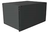 RMCS191013BK1 (RMC Series Enclosures - Hammond) - Black - 266mm x 432mm x 330mm - Aluminium - IP32