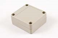 RP1015 (RP Series Enclosures - Ritec) - Light Grey / Opaque Lid - 65mm x 60mm x 28mm - ABS Plastic - IP65