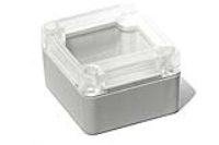 RP1025C (RP Series Enclosures - Ritec) - Light Grey / Clear Lid - 65mm x 60mm x 40mm - ABS Plastic - IP65