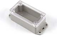 RP1035BFC (RP Series Enclosures - Ritec) - Light Grey / Clear Lid - 95mm x 50mm x 40mm - ABS Plastic - IP65