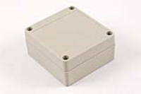 RP1055 (RP Series Enclosures - Ritec) - Light Grey / Opaque Lid - 85mm x 80mm x 40mm - ABS Plastic - IP65