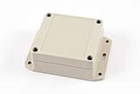 RP1055BF (RP Series Enclosures - Ritec) - Light Grey / Opaque Lid - 85mm x 80mm x 40mm - ABS Plastic - IP65