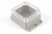 RP1065BFC (RP Series Enclosures - Ritec) - Light Grey / Clear Lid - 85mm x 80mm x 55mm - ABS Plastic - IP65