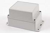 RP1150BF (RP Series Enclosures - Ritec) - Off-White / Opaque Lid - 125mm x 85mm x 85mm - Polycarbonate - IP65